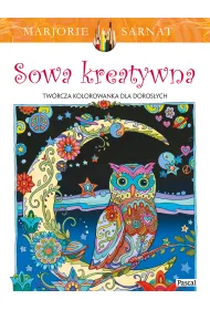 Sowa kreatywna. Kolorowanka