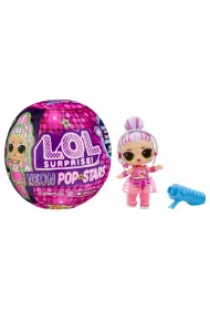 Lalka Lol Surprise z akcesoriami Neon Pop Stars kula MGA 120674 Mga Entertainment