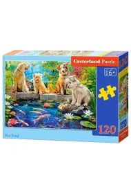 Puzzle 120 Koi Pond CASTOR Castorland