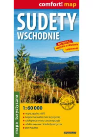 Sudety Wschodnie mapa turystyczna laminowana