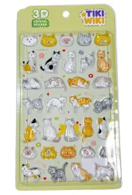 Kiddisvit Naklejki 3D Crystal Kotki