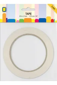 Jeje Ta�ma dwustronna 3mm x 20m bia�a Extra Sticky