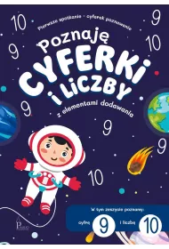 Poznaj� cyferki i liczby 9,10 z elementami dodawania
