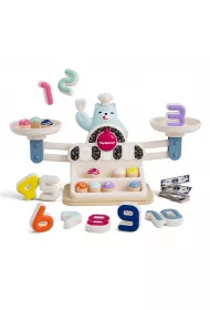 Zabawka edukacyjna G�odny Mi� Waga szalkowa Montessori - 36 m+ Top Bright