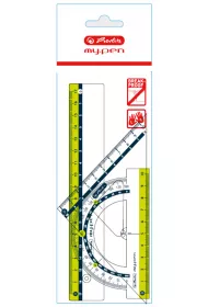 Herlitz Komplet geometryczny 3 el. My Pen 3 elementy
