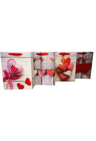 Abro Torebka LUX A5 Serduszka Pillow