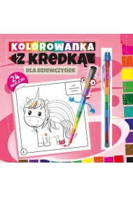Kolorowanka z kredk� Dla dziewczynek