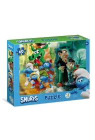 Puzzle 60 Smerfy Smoczy pupil Dodo