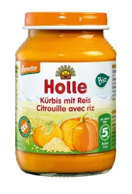Holle Dynia - ry bez dodatku cukrw bezglutenowe od 5 miesica demeter 190 g Bio