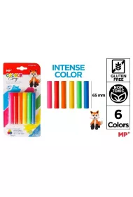 Mp Main Paper Plastelina 6 kolor�w pastel