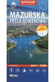 Mazurska P�tla Rowerowa 1: 70 000 - mapa laminowana