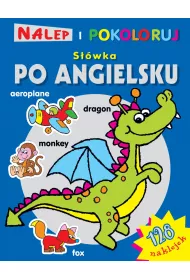 Nalep i pokoloruj. S��wka po angielsku
