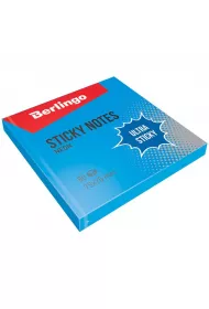 Berlingo Bloczek kartek samoprzylepnych niebieski 75x75 cm 80 kartek