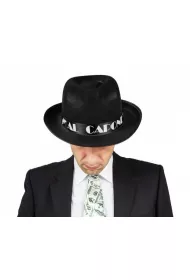 Godan Kapelusz Al Capone czarny