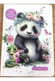 Fresh Notatnik A5/64K g�adki Panda