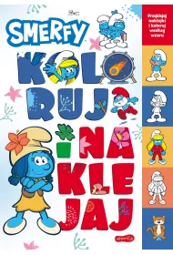 Smerfy. Koloruj i naklejaj