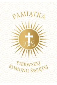 Pamitka Pierwszej Komunii witej A4
