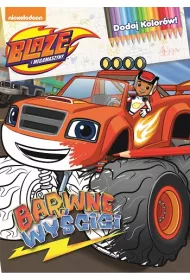 Blaze i megamaszyny Dodaj Kolor�w! Barwne wy�cigi