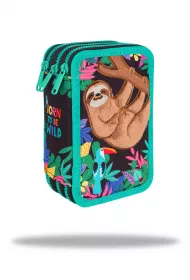 Pirnik 3-komorowy z wyposaeniem Coolpack Jumper 3 wildkid