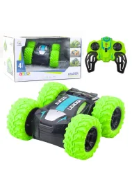 Samoch�d kaskaderski R/C obroty o 360 zielony LeanToys