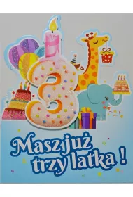 Yeku Karnet Urodziny 3