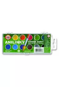 Koh-I-Noor Farby akwarelowe Anilinky Brilliant 12 kolor�w
