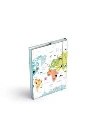 Mfp Teczka skrzydowa z gumk A5 Maps