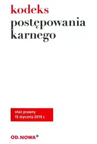 Kodeks Post�powania Karnego 2019