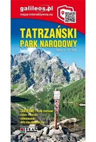 Mapa turystyczna Tatrza�ski Park Narodowy 1:27 000