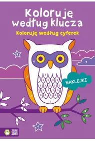 Koloruj� wed�ug klucza. Koloruj� wed�ug cyferek