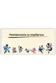Trend Karnet-koperta Podzi�kowanie za wsp�prac�