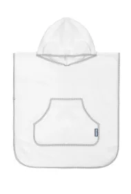 Sensillo Ponczo k�pielowe bia�y 55x60cm
