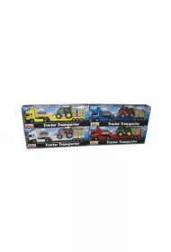 Samoch�d ci�arowy Scania z traktorem na lawecie 1:48 * Teama