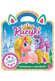 Kucyki. Malowanka z naklejkami. W pa�acu