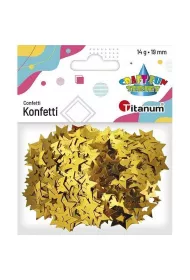 Titanum Konfetti Gwiazdki z�ote 14g