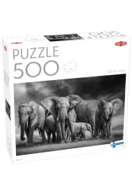 Puzzle 500 el. Elephants Tactic