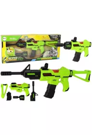 Karabin z dwikiem zielony Leantoys