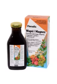Floradix Zioo-Piast Wap i Magnez Suplement diety 250 ml