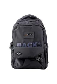 LeanToys Plecak szkolny 6 kieszeni Back Up czarny 23L