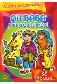 Bajkowe kolorowanki. Ali Baba *