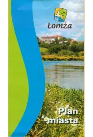 Plan miasta z map� okolic �om�a 1:15 000
