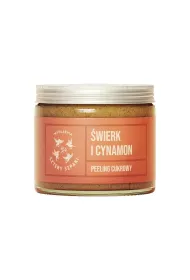Mydlarnia 4 Szpaki Peeling cukrowy do ciaa wierk i cynamon 250 ml