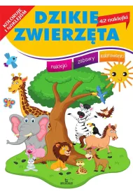 Dzikie zwierz�ta. Koloruj� i naklejam