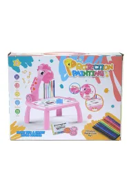 Projektor na baterie wymienne obrazki, akcesoria Adar