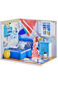 Sk�adany Drewniany Model LED - Leo`s room Nice-idea.pl