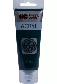 Happy Color Farba akrylowa ciemnozielona 75ml