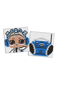 Diamentowa mozaika na magnes - LOL Boombox 9x9cm Ideyka
