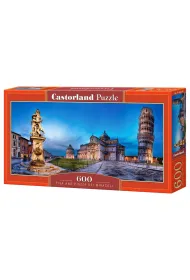 Puzzle 600 el. Pisa and Piazza dei Miracoli Castorland