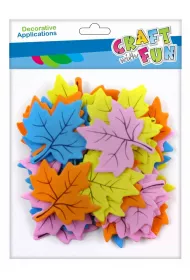 Craft with Fun Naklejki piankowe samoprzylepne Li�cie Klonu 463443