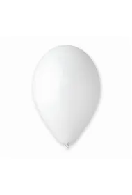Balony Gemar pastel bia�e 21cm